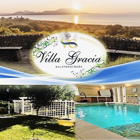 Villa Gracia Balatongyörök Exterior foto